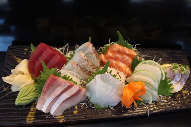 Sashimi Combination.