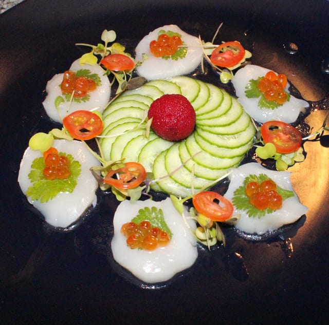 Yuzu Scallops.